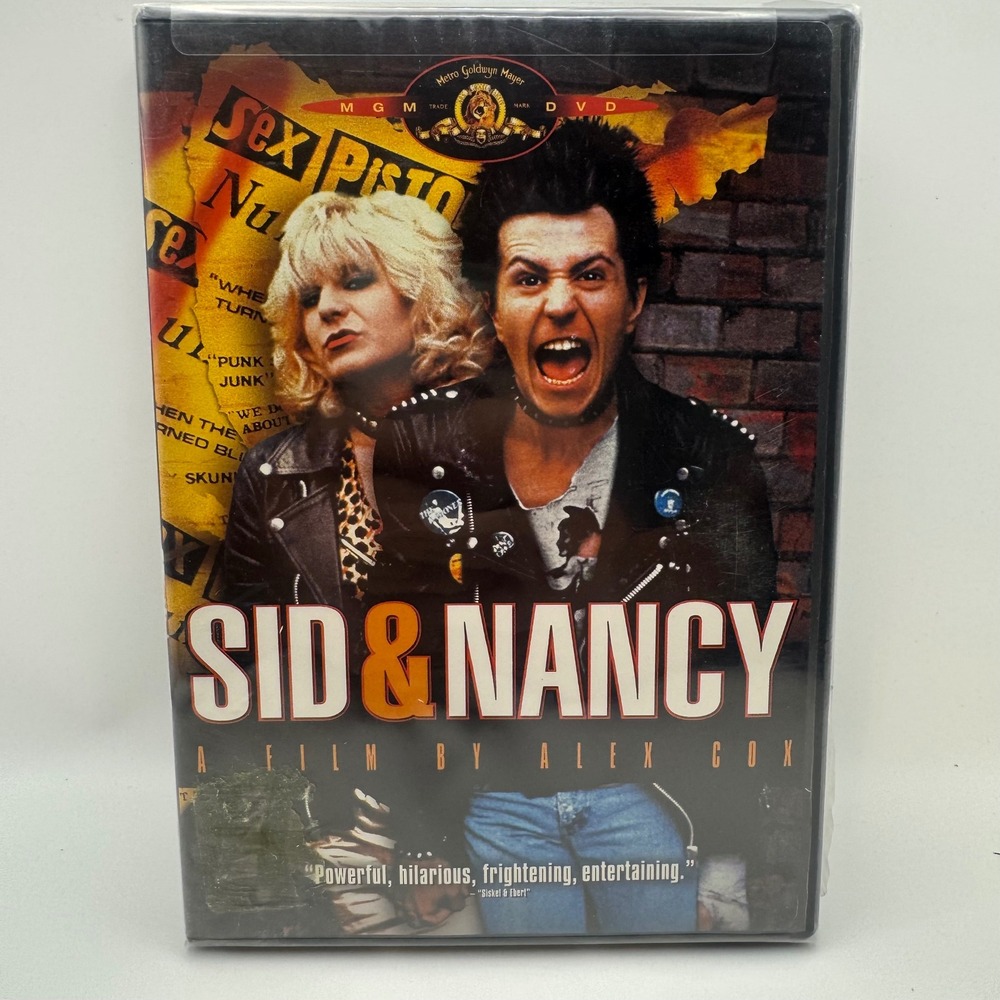 Sid and Nancy DVD Alex Cox Film Gary Oldman Sex Pistols 1986 Punk Rock Movie NEW